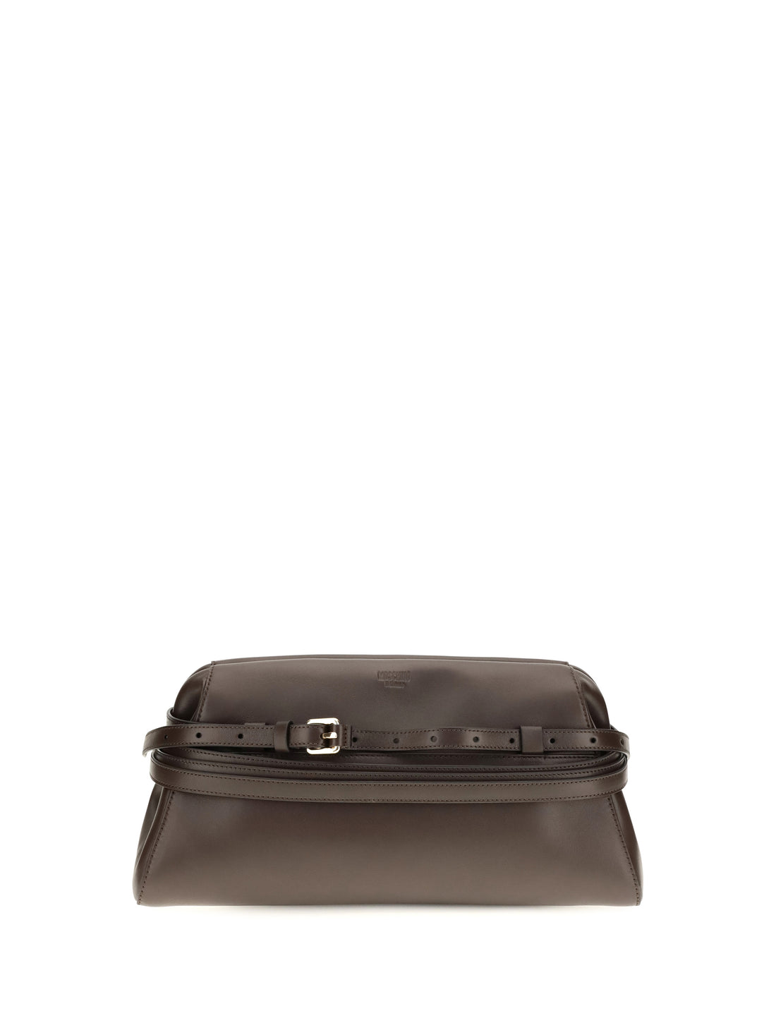MOSCHINO OS handbag nappa nero