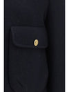 cropped virgin wool jacket