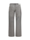 low-rise straight jeans