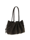 scallop shoulder bag