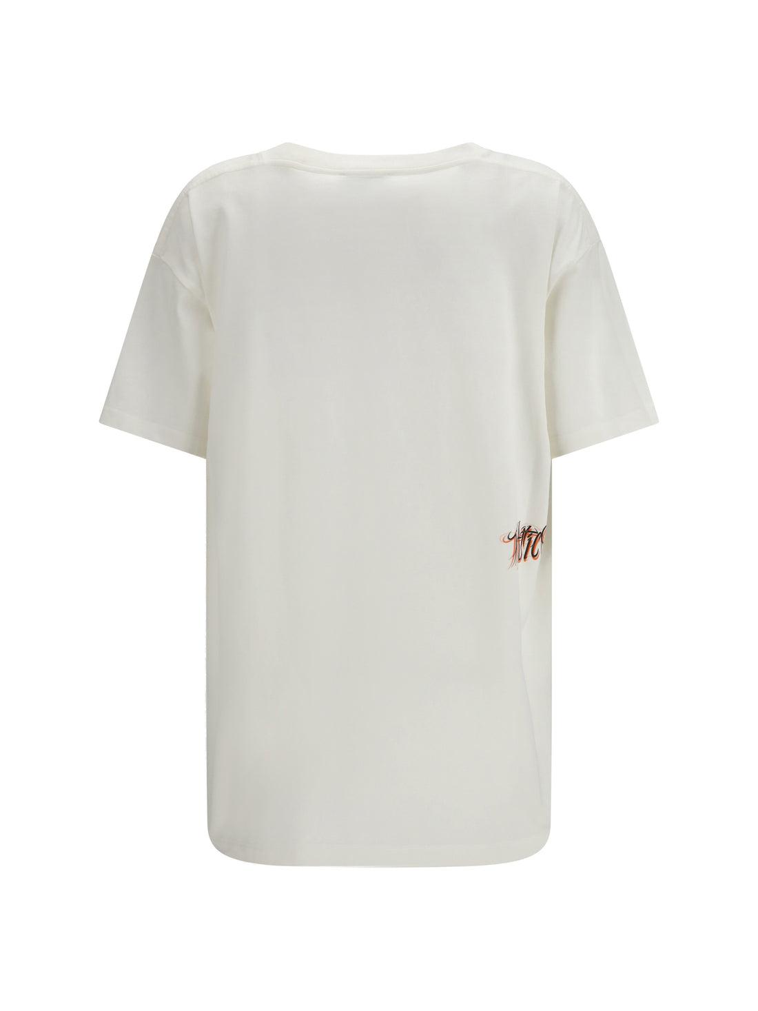 THE ATTICO 38 oversized graphic logo t-shirt