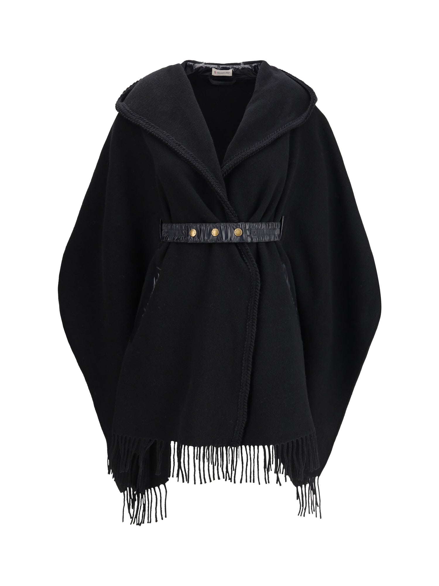 MONCLER OS wool cape