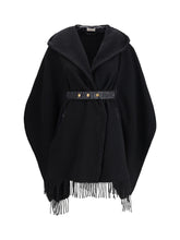 MONCLER OS wool cape