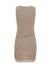 SAINT LAURENT 38 tulle mini dress