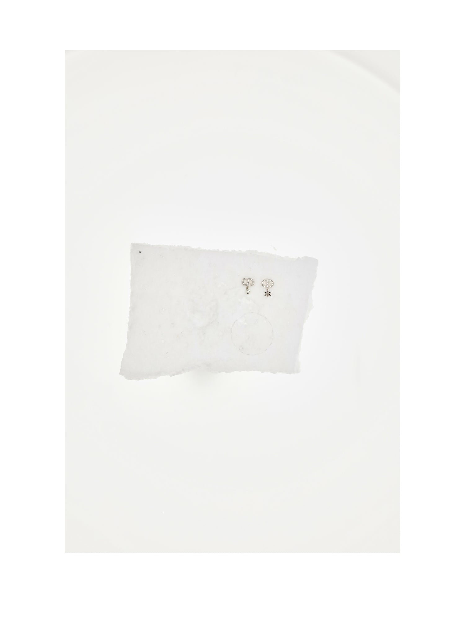 DIOR OS petit cd stud earrings