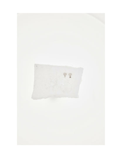 DIOR OS petit cd stud earrings