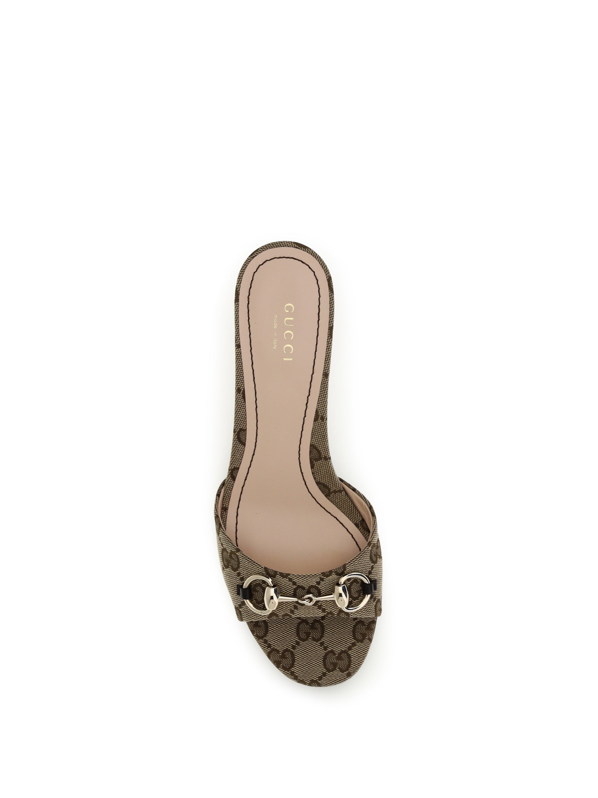 slider sandals with buckle