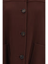 giugno short virgin wool coat