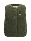 bowes teddy fleece gilet