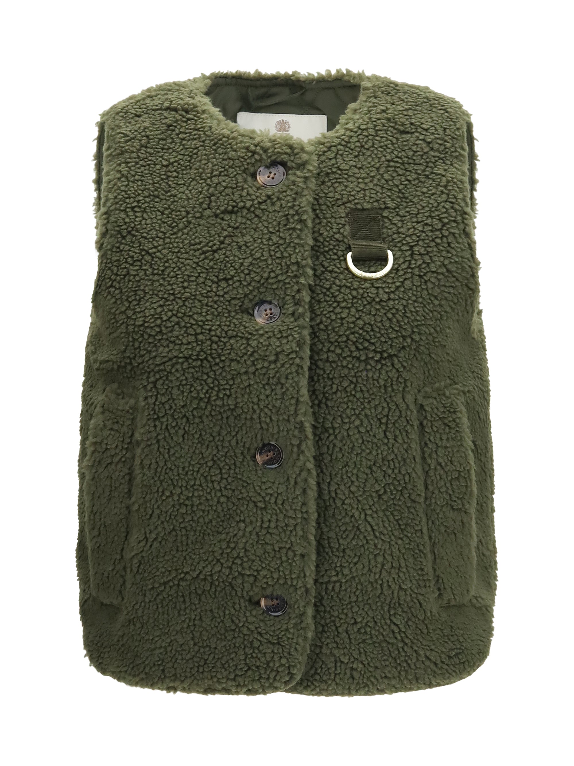 bowes teddy fleece gilet