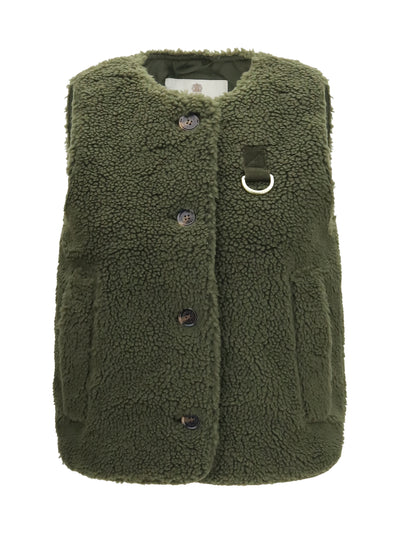 bowes teddy fleece gilet