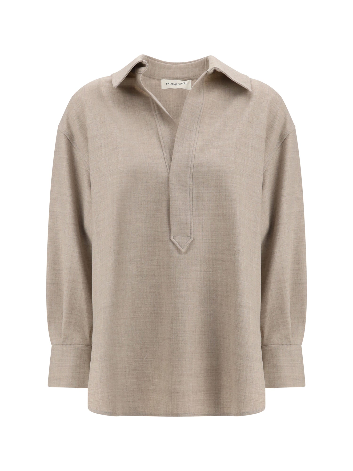 TRUE ROYAL 44 wool shirt