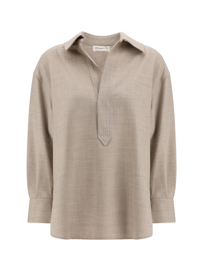 TRUE ROYAL 44 wool shirt