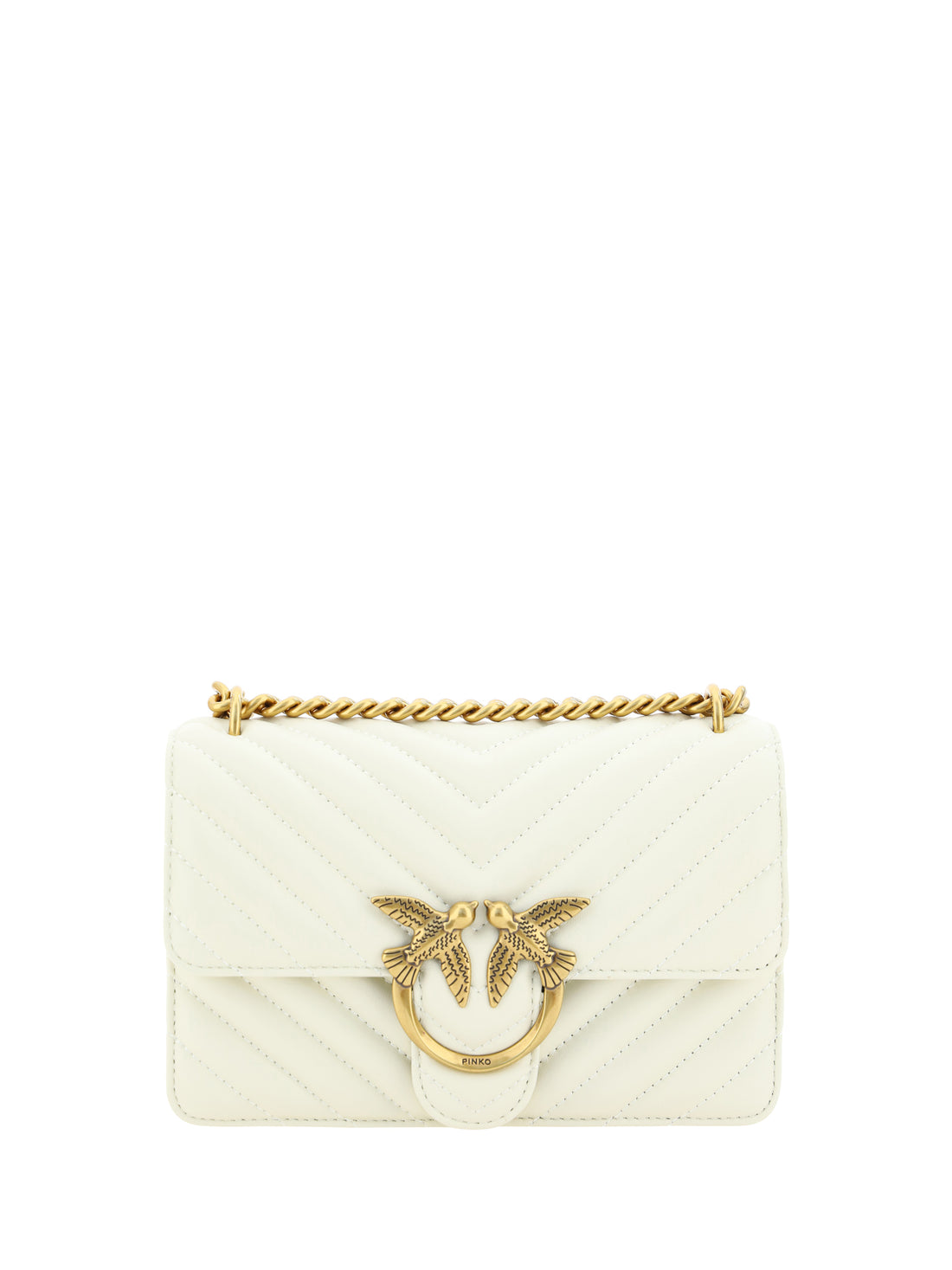 PINKO OS mini love shoulder bag
