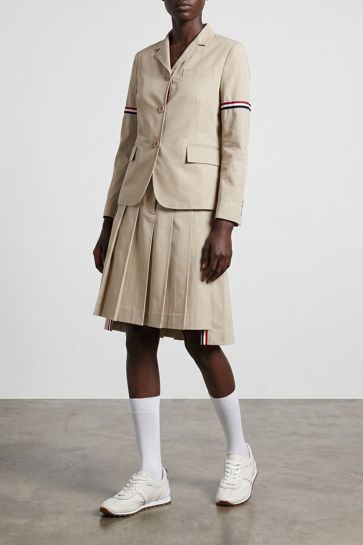 classic sport anti-crease cotton blazer