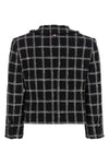 the thom browne cardigan jacket reinterprets the codes of tailoring through a cr