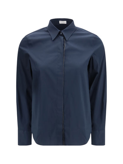 BRUNELLO CUCINELLI L shirt with embellishments