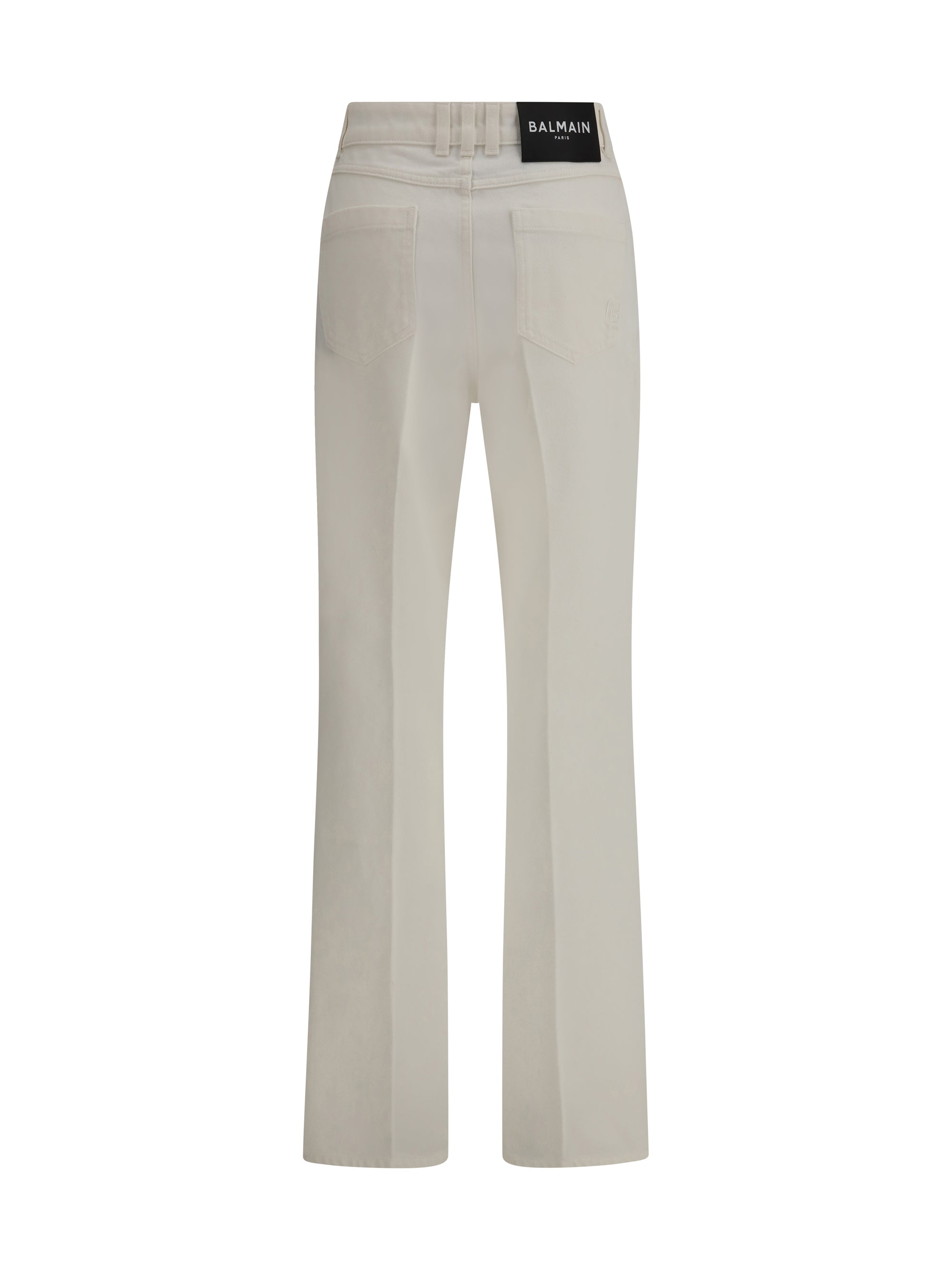 BALMAIN 36 straight-leg denim jeans