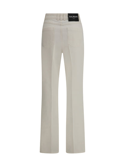 BALMAIN 36 straight-leg denim jeans