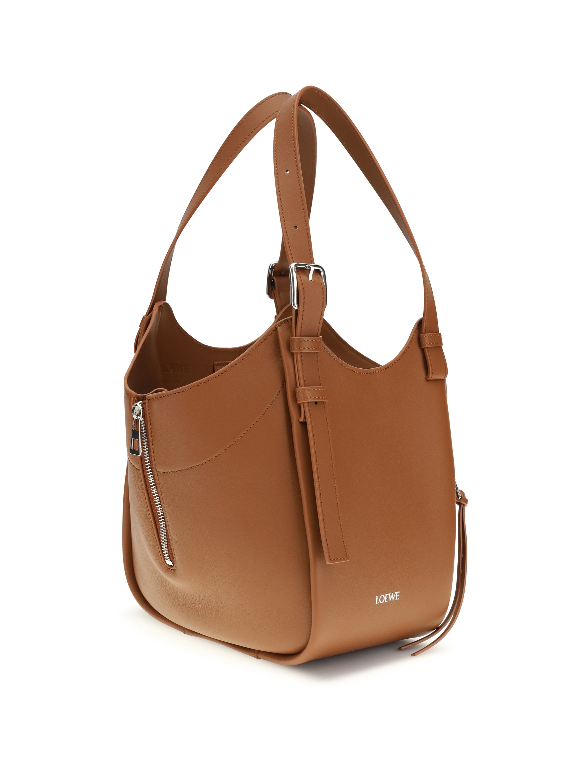 hammock flip leather handbag
