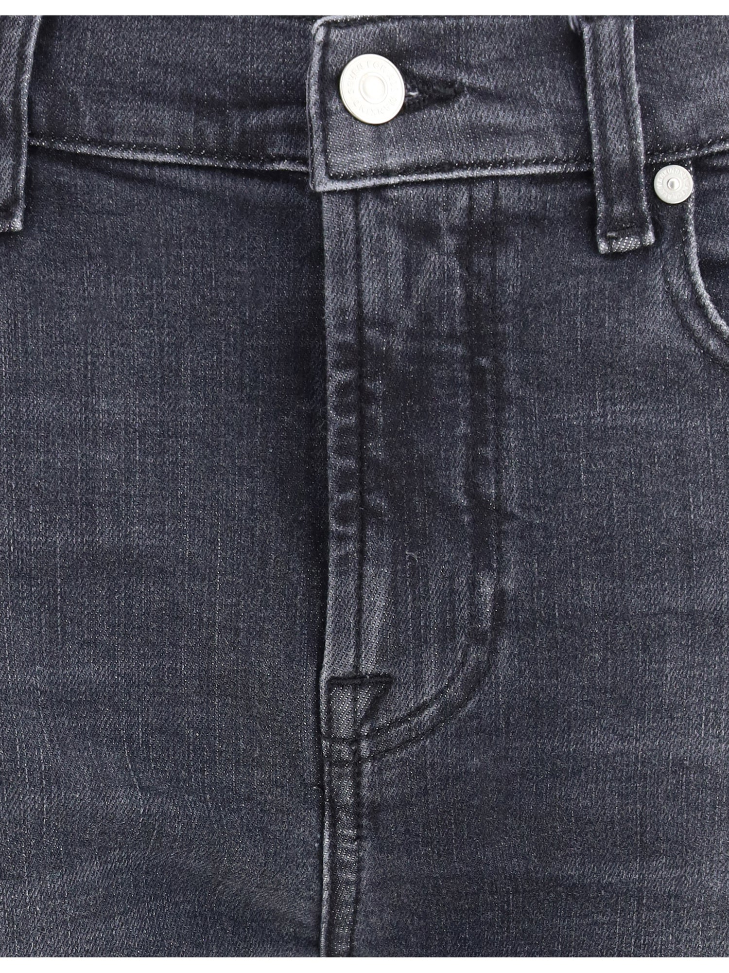 7FOR 24 relaxed skinny slim illusion jeans