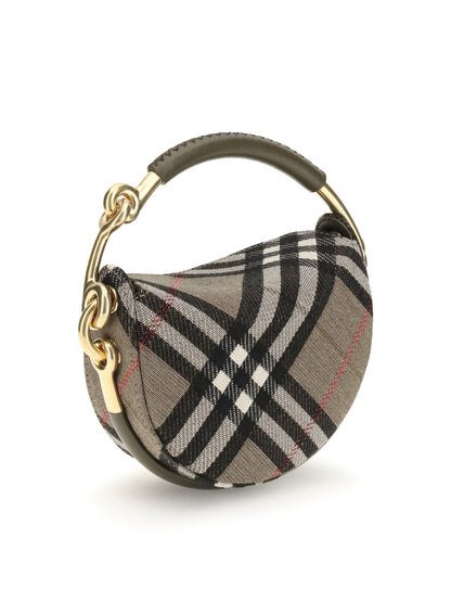 BURBERRY OS brindle clutch bag