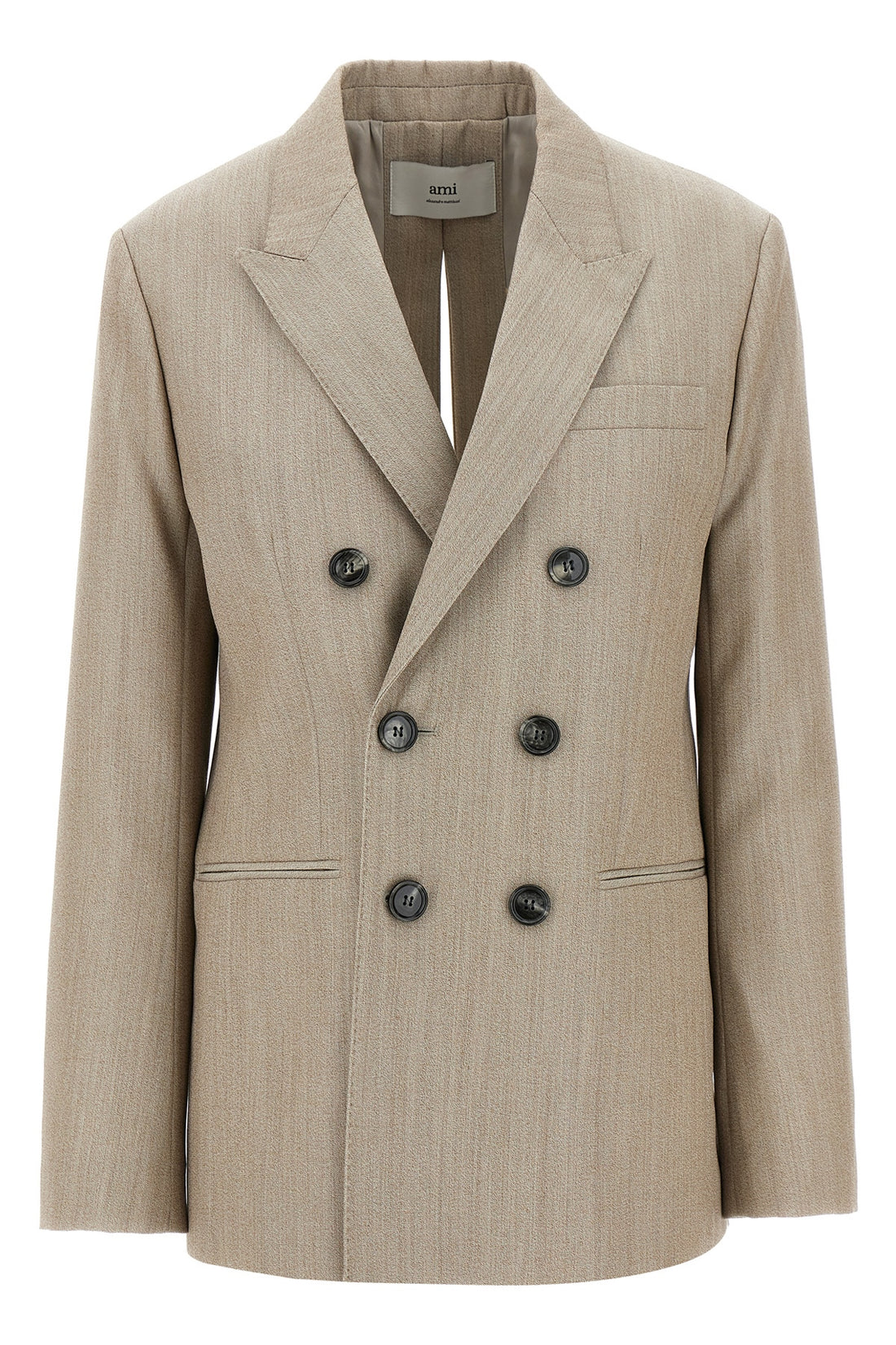 AMI PARIS 34 double-breasted wool blazer