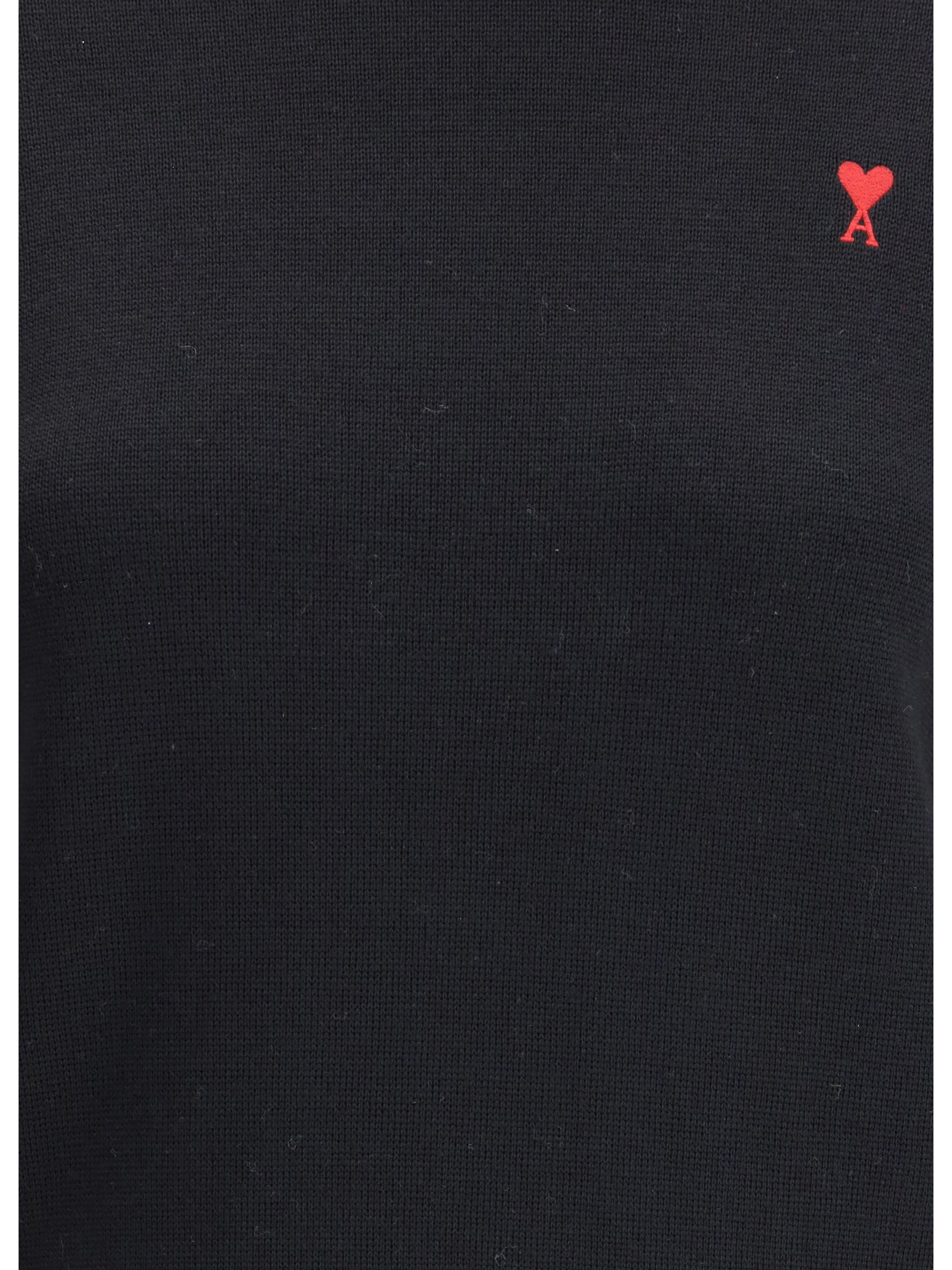 AMI PARIS L ami de coeur turtleneck sweater