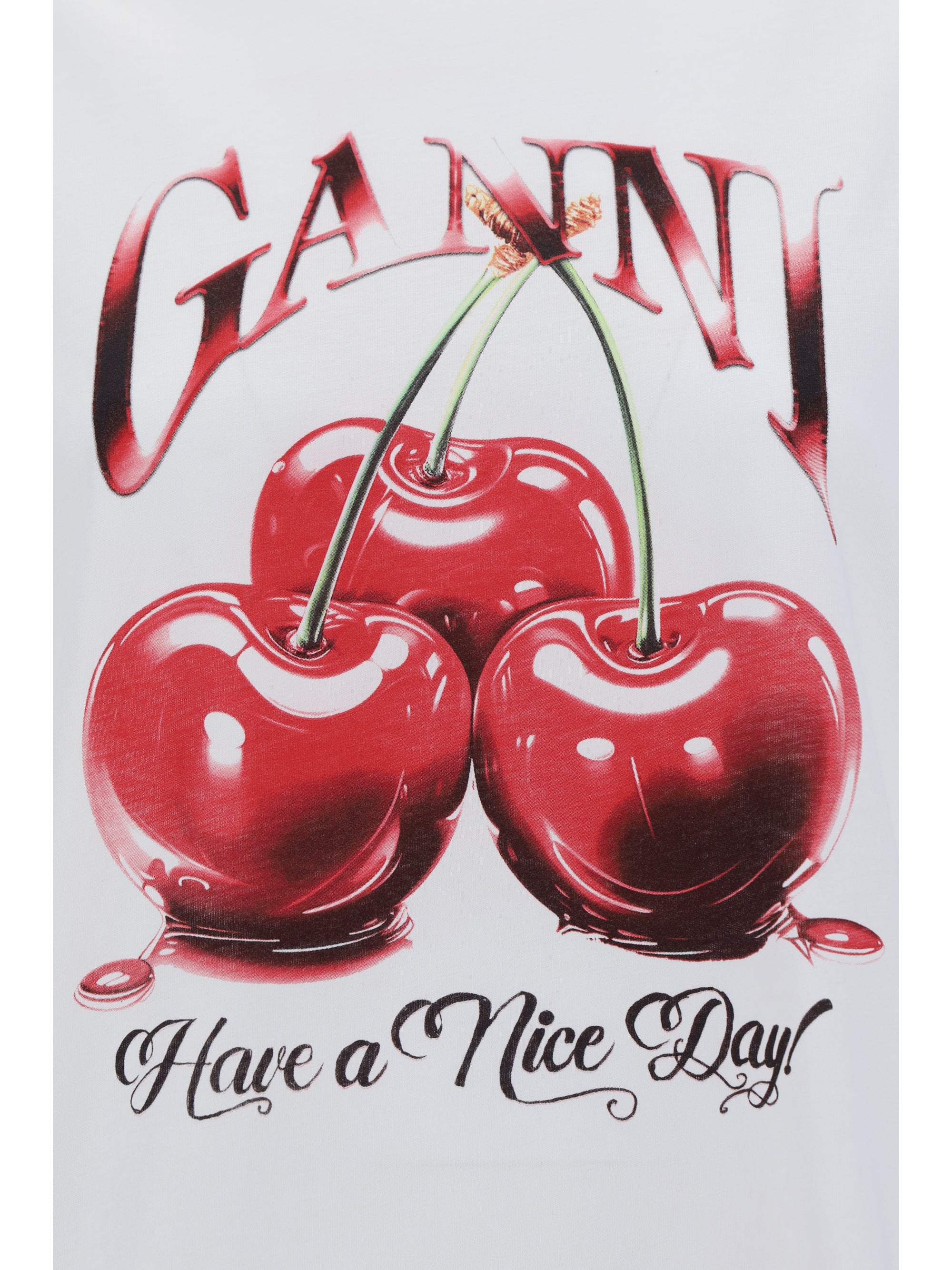 cherry relaxed t-shirt