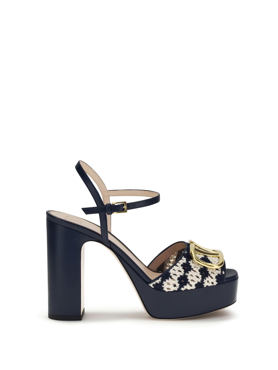 VALENTINO GARAVANI 36.5 vlogo signature platform sandals
