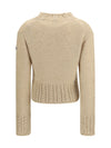 alpaca-blend turtleneck sweater