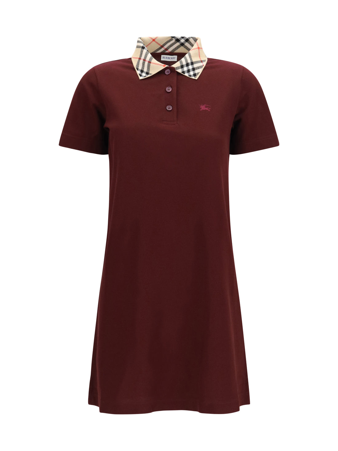 BURBERRY S polo-style cotton dress