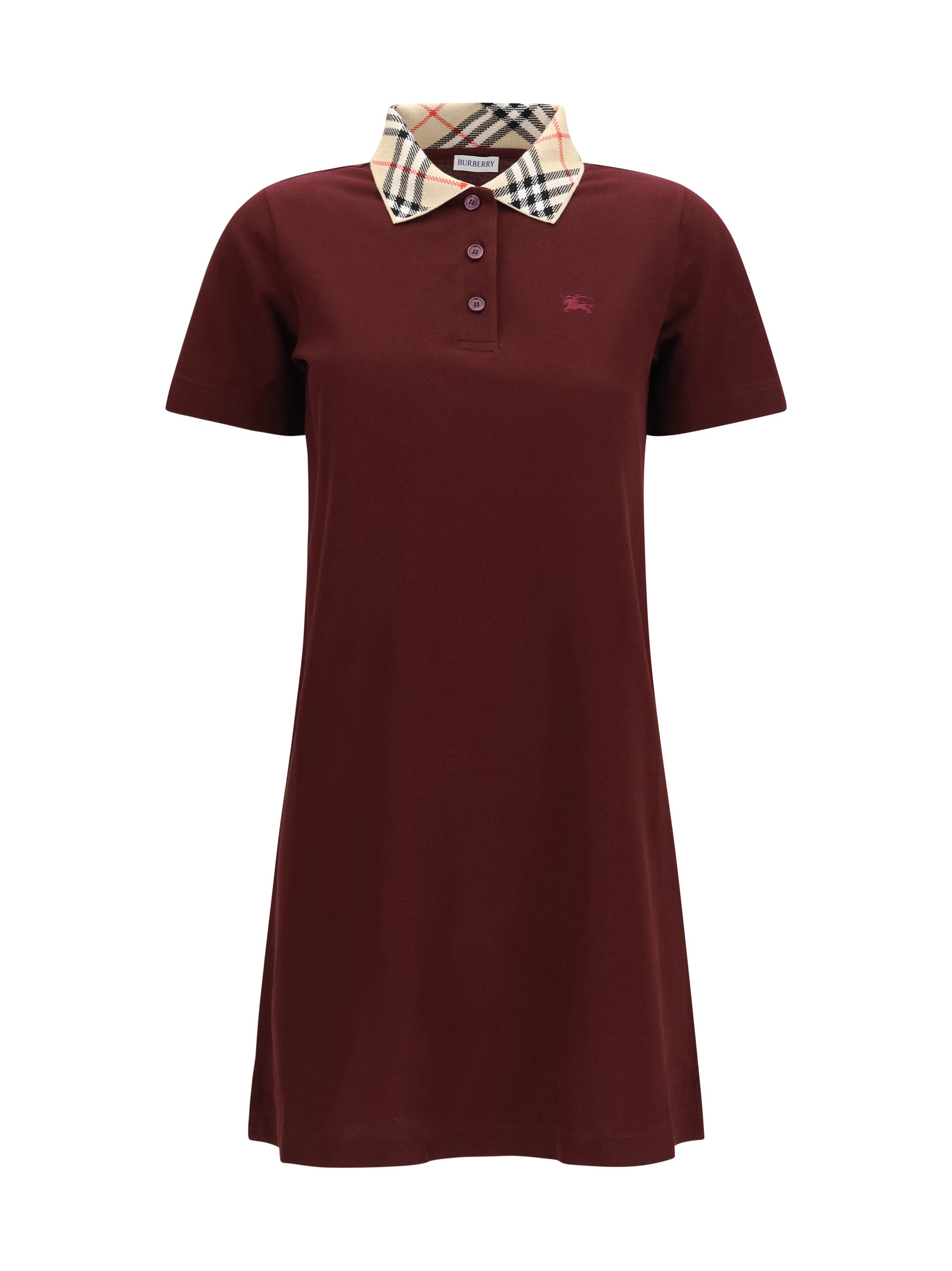 polo-style cotton dress