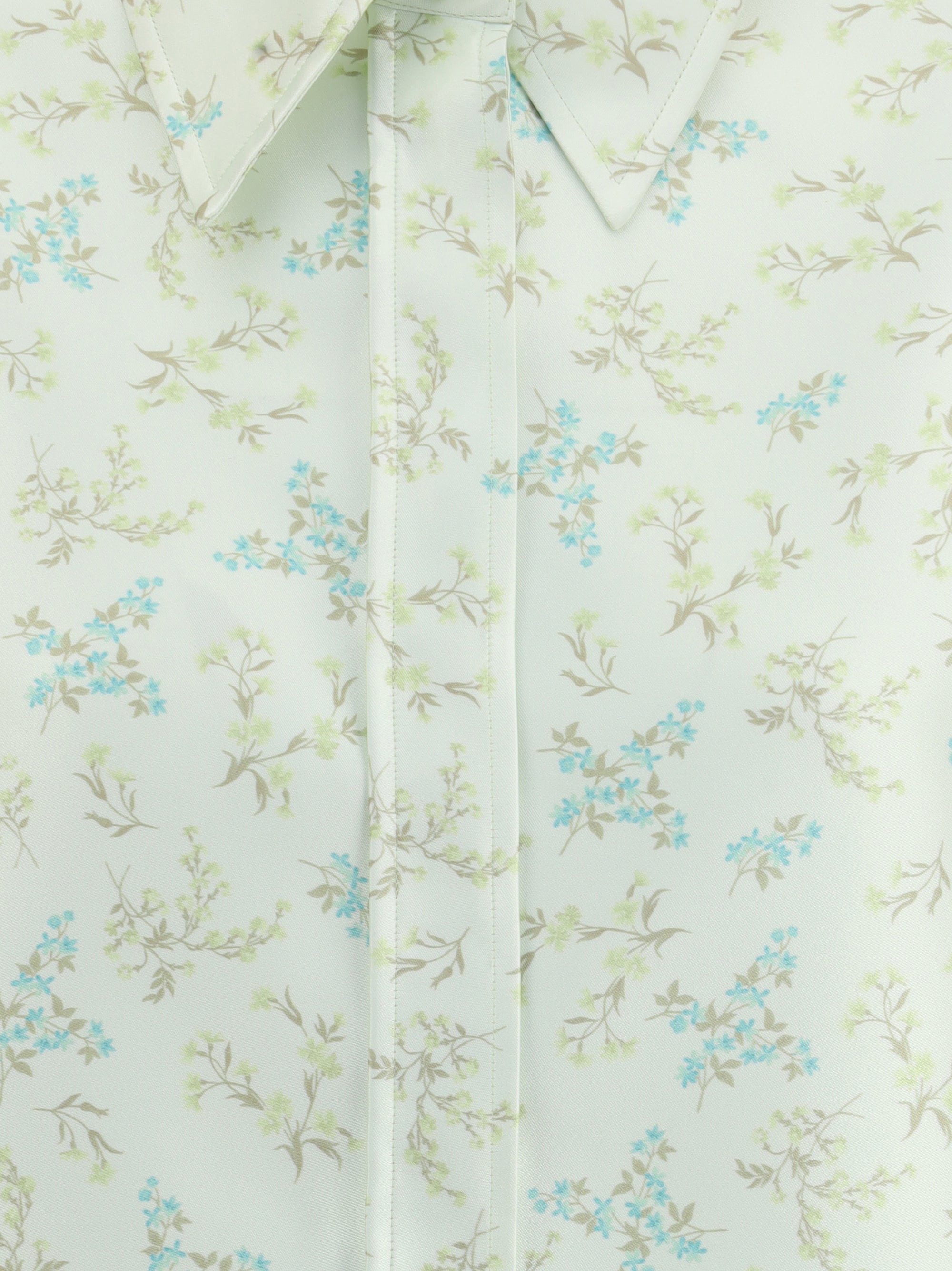 JIL SANDER 34 floral-print shirt 