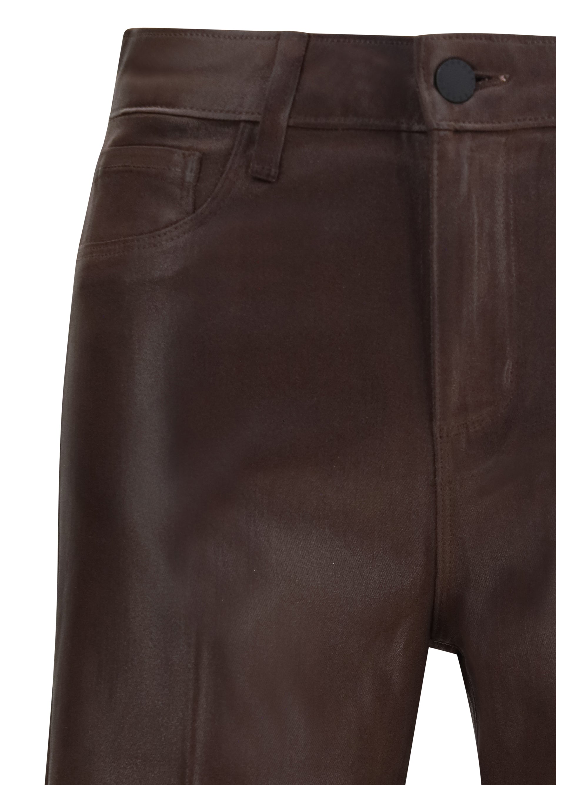clayton coated wide leg jeans