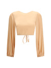 v-neck blouse