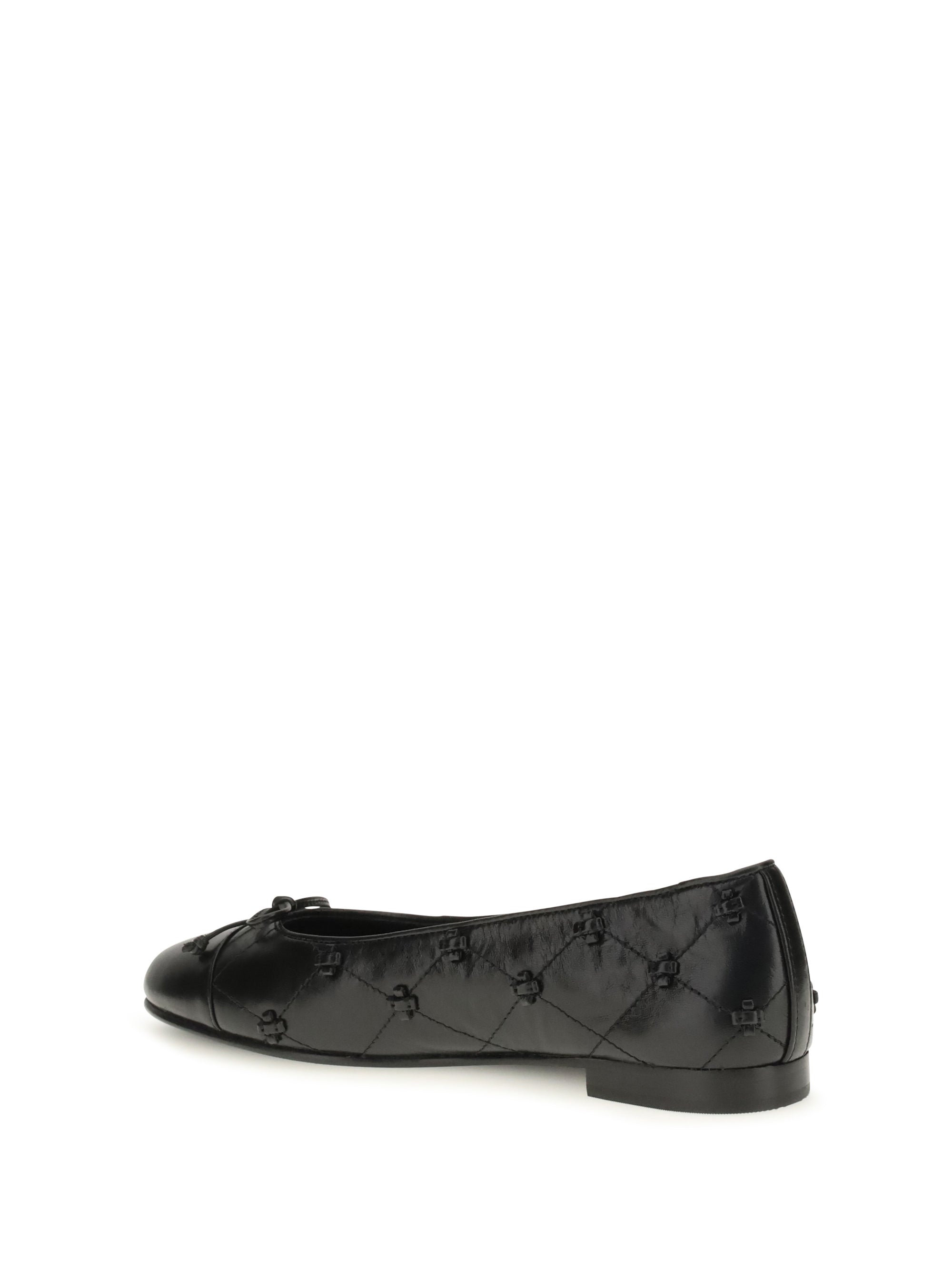 bunny knot pointed ballerinas