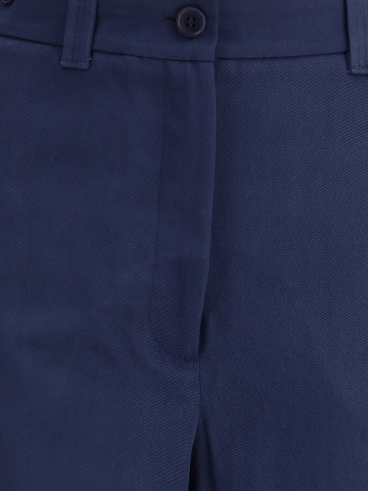 MAX MARA WEEKEND 34 alfeo trousers in cotton gabardine