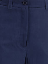 MAX MARA WEEKEND 34 alfeo trousers in cotton gabardine