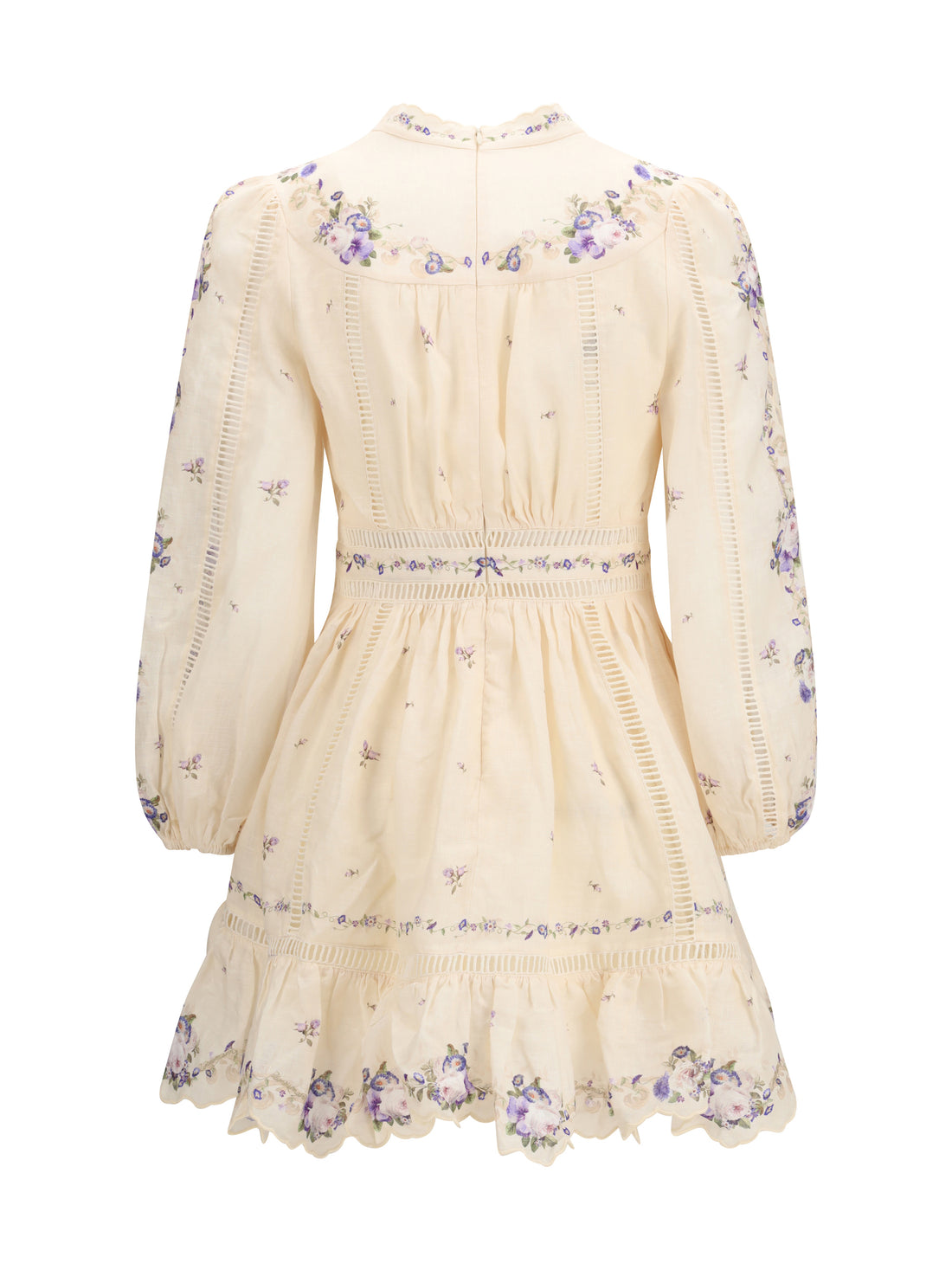 ZIMMERMANN 1 patience plunge mini dress