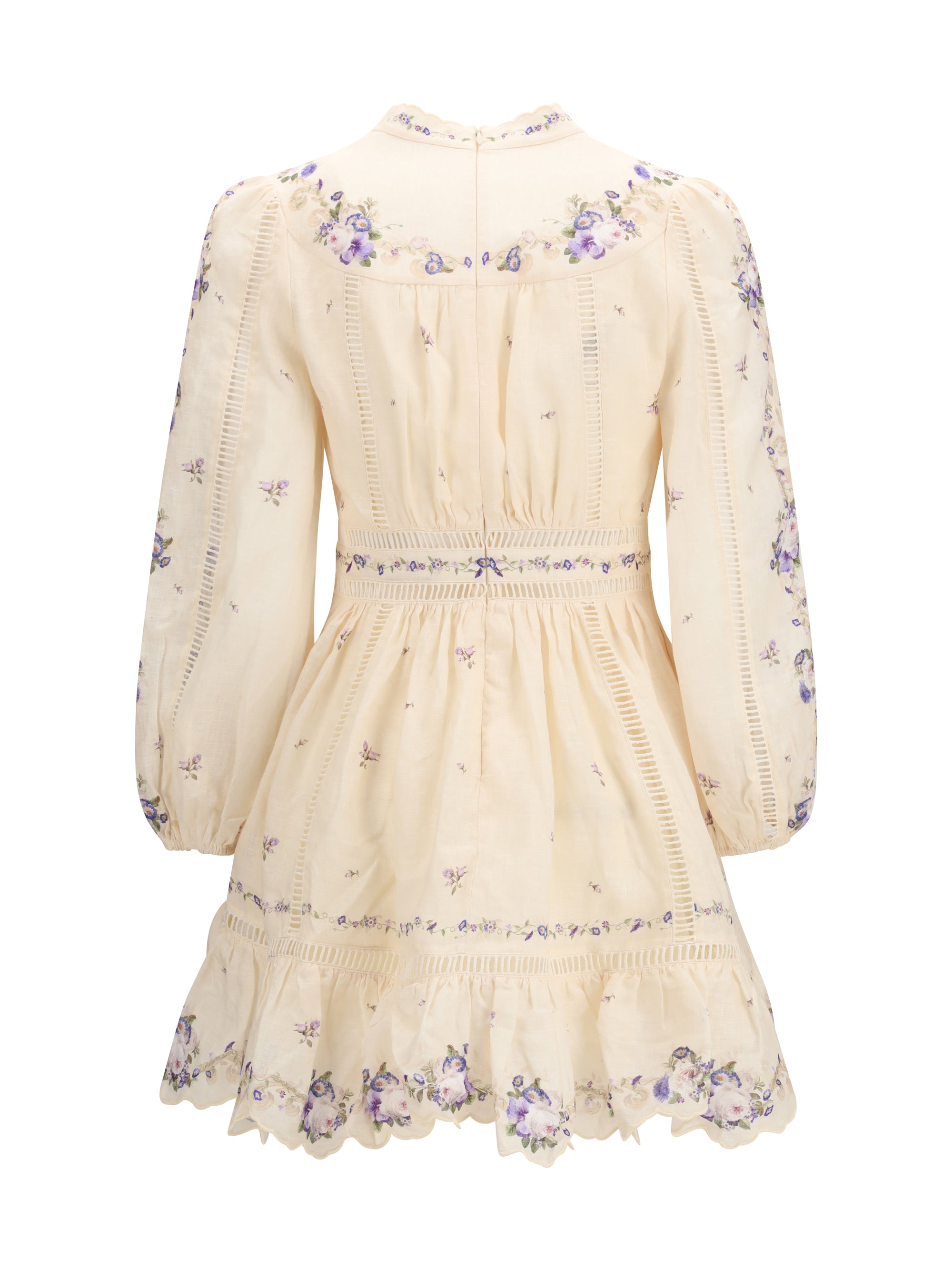 ZIMMERMANN 1 patience plunge mini dress