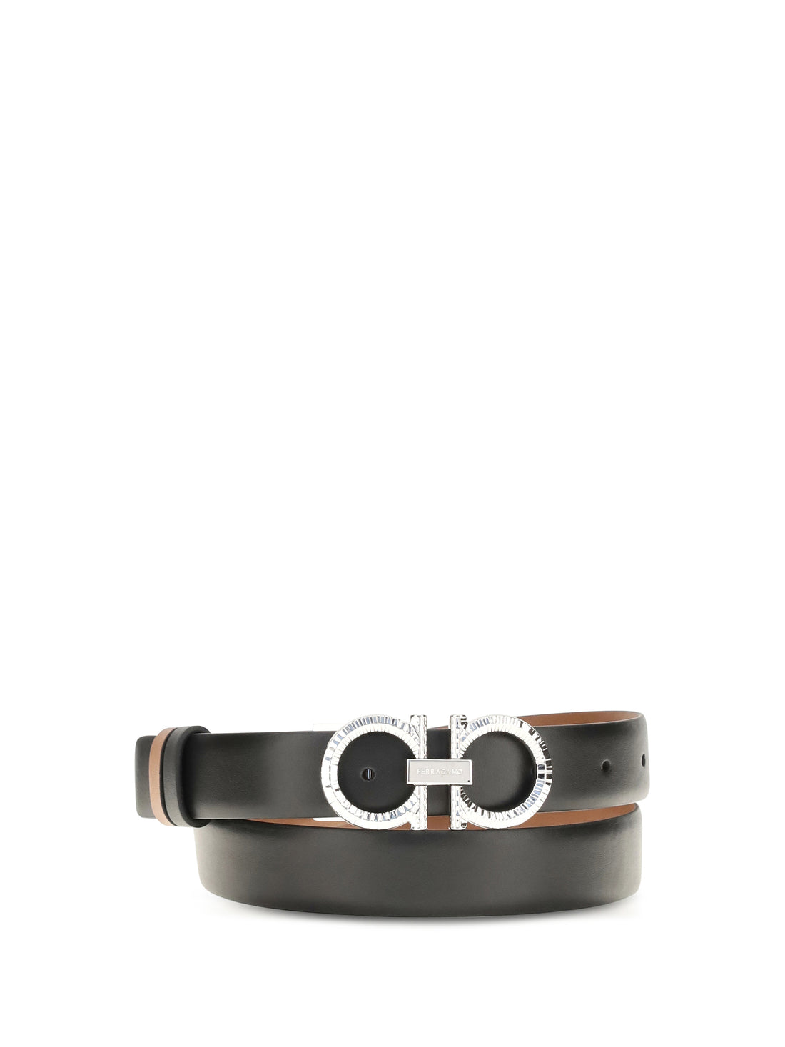 FERRAGAMO 80 reversible and adjustable gancini belt
