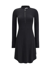 COURRÈGES 38 zippered jersey biker dress