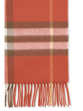 BURBERRY OS cashmere check scarf 