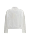 cropped long-sleeve shirt