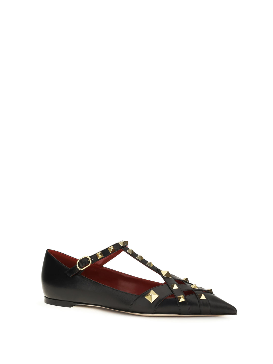 VALENTINO GARAVANI 36 studdy ballerinas in kidskin