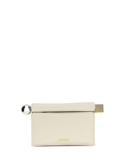 JACQUEMUS OS rond carré clutch bag