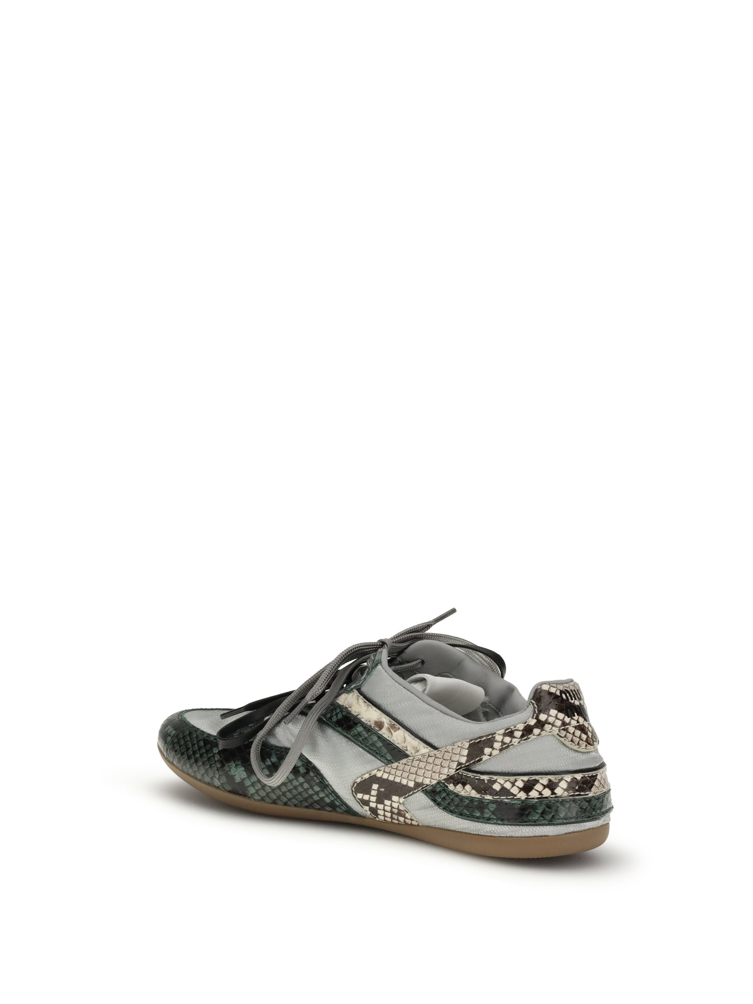 MIU MIU 36 python print sneakers