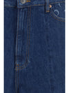 high-waisted denim shorts
