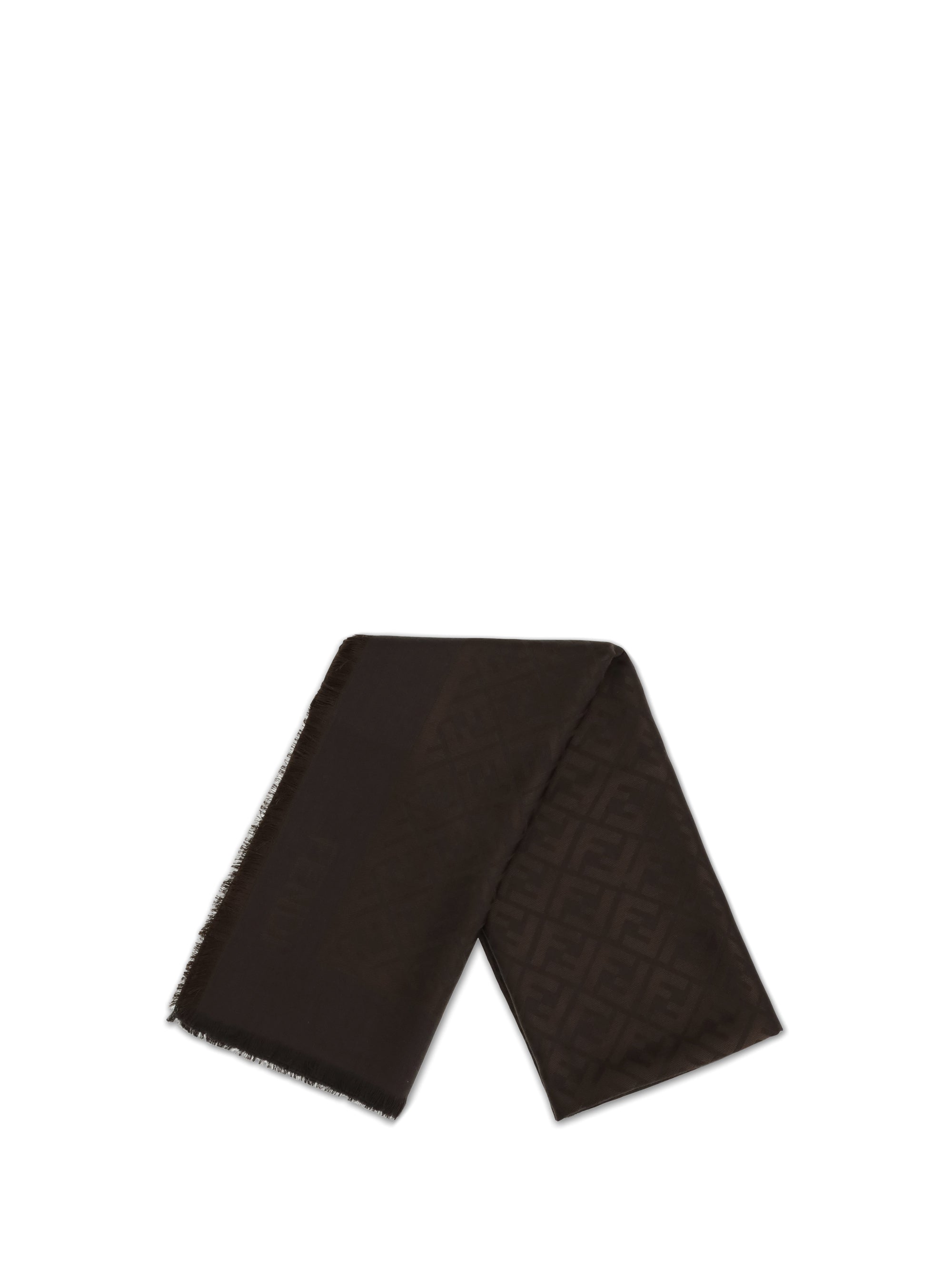 FENDI OS silk ff shawl